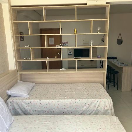 flat em Olímpia com churrasqueira Exterior foto